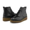Bluebell Lane Schnürstiefelette Modischer Stiefel mit geschlossener Spitze „Schwarz“