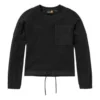 Bold Beginnings Mix Media Creneck Sweater «Schwarz»