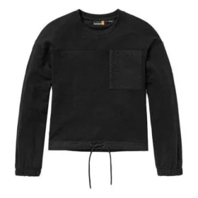 Bold Beginnings Mix Media Creneck Sweater «Schwarz»