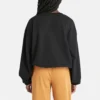 Bold Beginnings Mix Media Creneck Sweater «Schwarz»