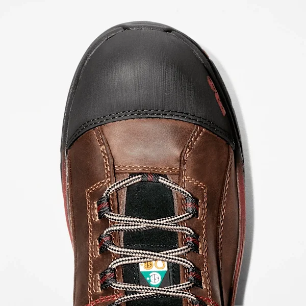 Bosshog 6 Herren-Arbeitsstiefel mit Zehenschutzkappe aus Verbundmaterial, wasserdicht Bosshog 6 Herren-Arbeitsstiefel mit Zehenschutzkappe aus Verbundmaterial, wasserdicht