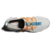 Brooklyn Leder- und Stoff-Oxford-Sneaker «Hellbeiges Mesh»