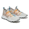 Brooklyn Leder- und Stoff-Oxford-Sneaker «Hellbeiges Mesh»