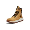 Brooklyn Side Zip Sneaker Wide Fit Stiefel «Weizen Nubuck»