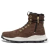 Brooklyn Side Zip Stiefel „Braun Nubuck“