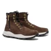 Brooklyn Side Zip Stiefel „Braun Nubuck“