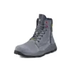 Brooklyn Side Zip Stiefel «Medium Grey Nubuck»
