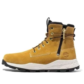 Brooklyn Side Zip Stiefel «Weizen Nubuck with Camo»