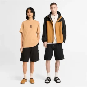 Carpenter-Shorts aus gewaschenem Duck-Canvas