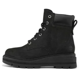 Cheyenne Valley Mid Wide Fit Stiefel «Schwarz Nubuck»