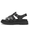Clairemont Way Fisherman Sandalen «Schwarz Nubuck»