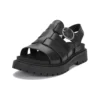 Clairemont Way Fisherman Sandalen «Schwarz Nubuck»