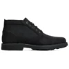Crestfield wasserdichte Chukka-Stiefel «Schwarz Full Grain»