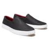 Davis Square Slip-Ons «Schwarz Nubuck»