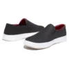 Davis Square Slip-Ons «Schwarz Nubuck»