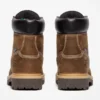 Direkt befestigte Arbeitsstiefel mit Stahlkappe für Damen – Kaffeebraun