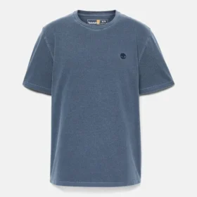 Dunstan River Kurzarm-T-Shirt für Herren, stückgefärbt