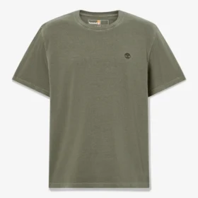 Dunstan River Kurzarm-T-Shirt für Herren, stückgefärbt