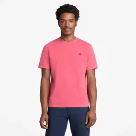 Dunstan River Kurzarm-T-Shirt für Herren, stückgefärbt