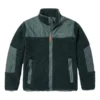 Earthkeepers by Raeburn High-Pile Wool Fleece Jacke «Balsam Green»