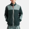 Earthkeepers by Raeburn High-Pile Wool Fleece Jacke «Balsam Green»