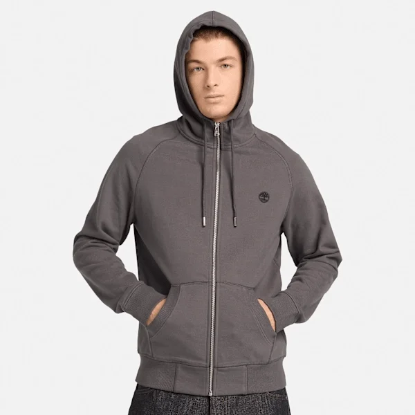 Exeter River Herren-Hoodie mit durchgehendem Reissverschluss Exeter River Herren-Hoodie mit durchgehendem Reissverschluss
