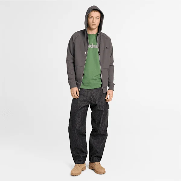 Exeter River Herren-Hoodie mit durchgehendem Reissverschluss Exeter River Herren-Hoodie mit durchgehendem Reissverschluss