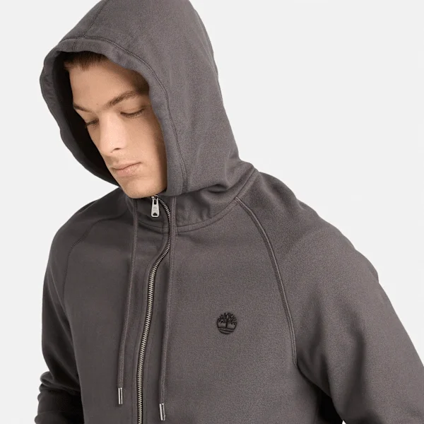 Exeter River Herren-Hoodie mit durchgehendem Reissverschluss Exeter River Herren-Hoodie mit durchgehendem Reissverschluss