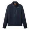 Fleece-Logo-Sweatshirt mit Taschen «Navy»