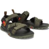 Garrison Trail Sandalen «Olive Green Schwarz»