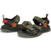 Garrison Trail Sandalen «Olive Green Schwarz»