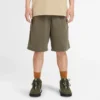 Gewaschene Heavy-Twill-Carpenter-Shorts «Olive Green»