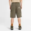 Gewaschene Heavy-Twill-Carpenter-Shorts «Olive Green»