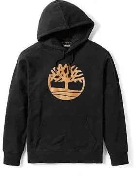 Golden Logo Hoodie «Schwarz»