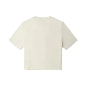 Grafik-Crop-T-Shirt „White“