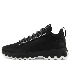 GreenStride Edge Low Sneaker «Schwarz Nubuck»