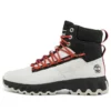 GreenStride Edge Waterproof Wide Fit Stiefel «White Nubuck»