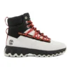 GreenStride Edge Waterproof Wide Fit Stiefel «White Nubuck»