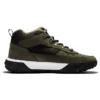 GreenStride Motion 6 Leder-Wanderstiefel «Dark Green»
