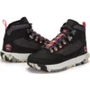 GreenStride Motion 6 Mid Wasserdichter Stiefel aus Stoff und Leder „Schwarz“