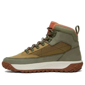 GreenStride Motion 6 Wasserdichte Wanderstiefel «Deep Green Nubuck»
