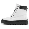 GreenStride Ray City wasserdichter Stiefel mit breiter Passform „Weiss Vollnarbe“