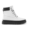 GreenStride Ray City wasserdichter Stiefel mit breiter Passform „Weiss Vollnarbe“