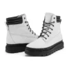 GreenStride Ray City wasserdichter Stiefel mit breiter Passform „Weiss Vollnarbe“
