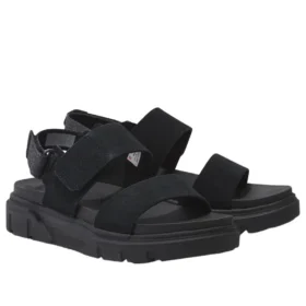 Greyfield 2 Riemchensandalen „Schwarz Suede“