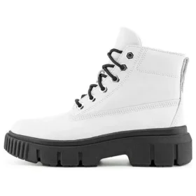 Greyfield Lederstiefel «White Full Grain»