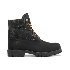 Heritage 6-Inch Boot «Schwarzes Nubukleder mit Camouflage»