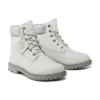 Heritage 6-Inch Boot „Weisses Nubuk und Silber“