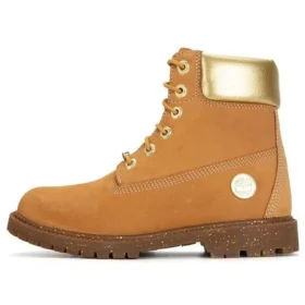 Heritage 6-Inch Boot „Weizen-Nubuk mit Gold“