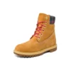 Heritage 6-Inch-Wasserdichte Stiefel „Weizen Nubuck mit Pink-Teal-Karomuster“